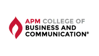 APM College of Business and Communication Logo