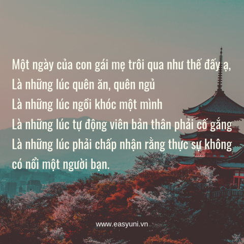 tâm thư gửi mẹ từ du học sinh nhật